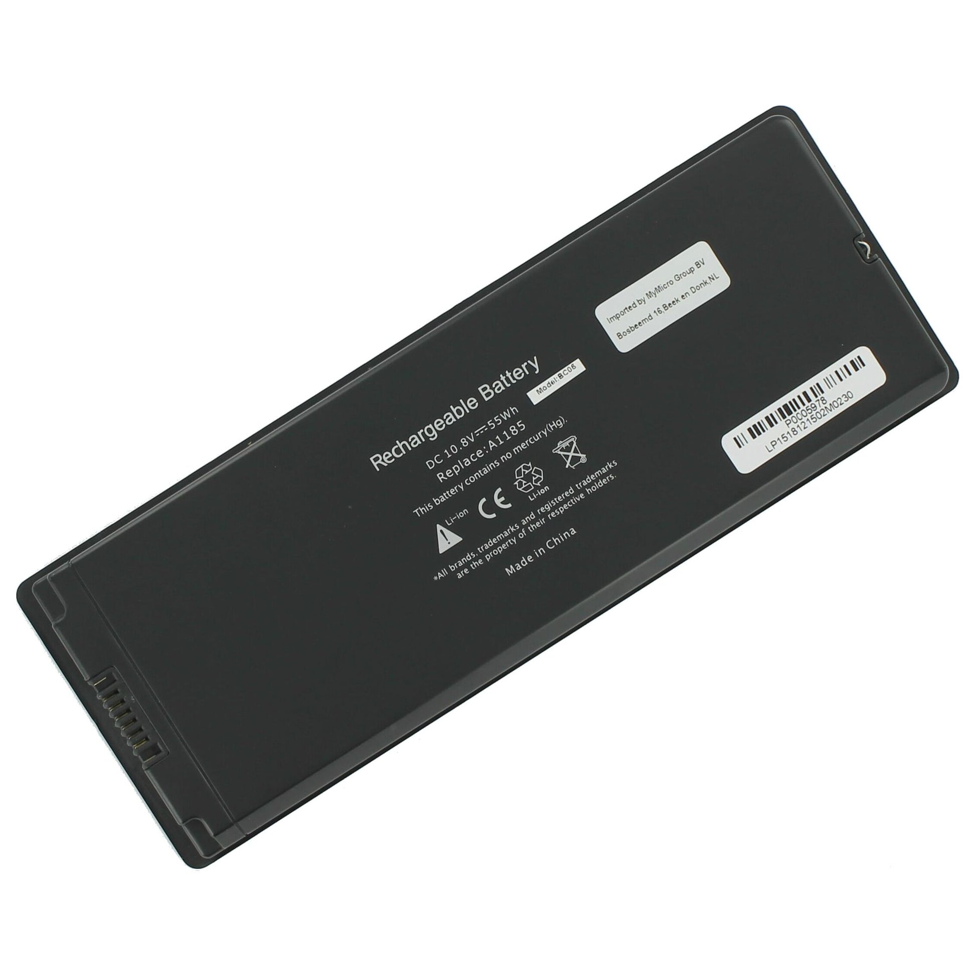 Ersatz MacBook Laptop Batterie 5100mAh Schwarz