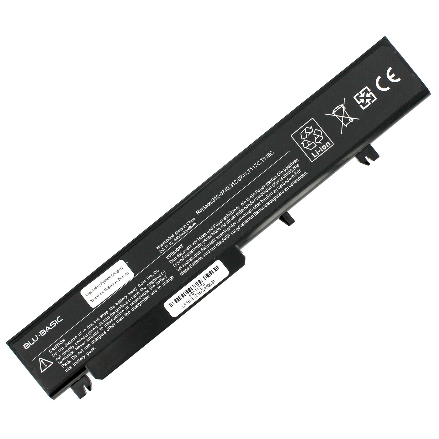Blu-Basic Laptop-Batterie 11.1V 4400mah