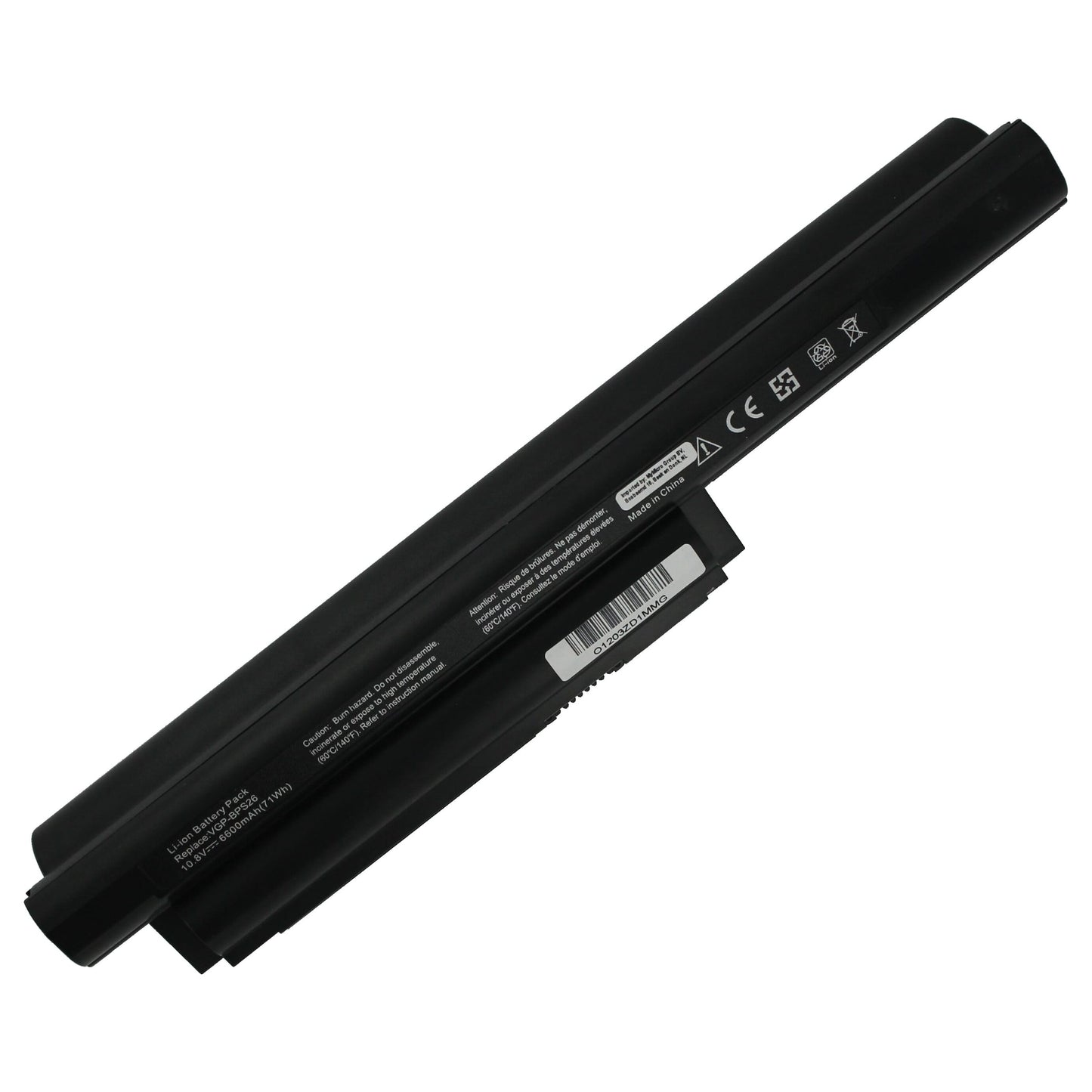 Blu-Basic Laptop-Batterie 10,8 V 6600mah
