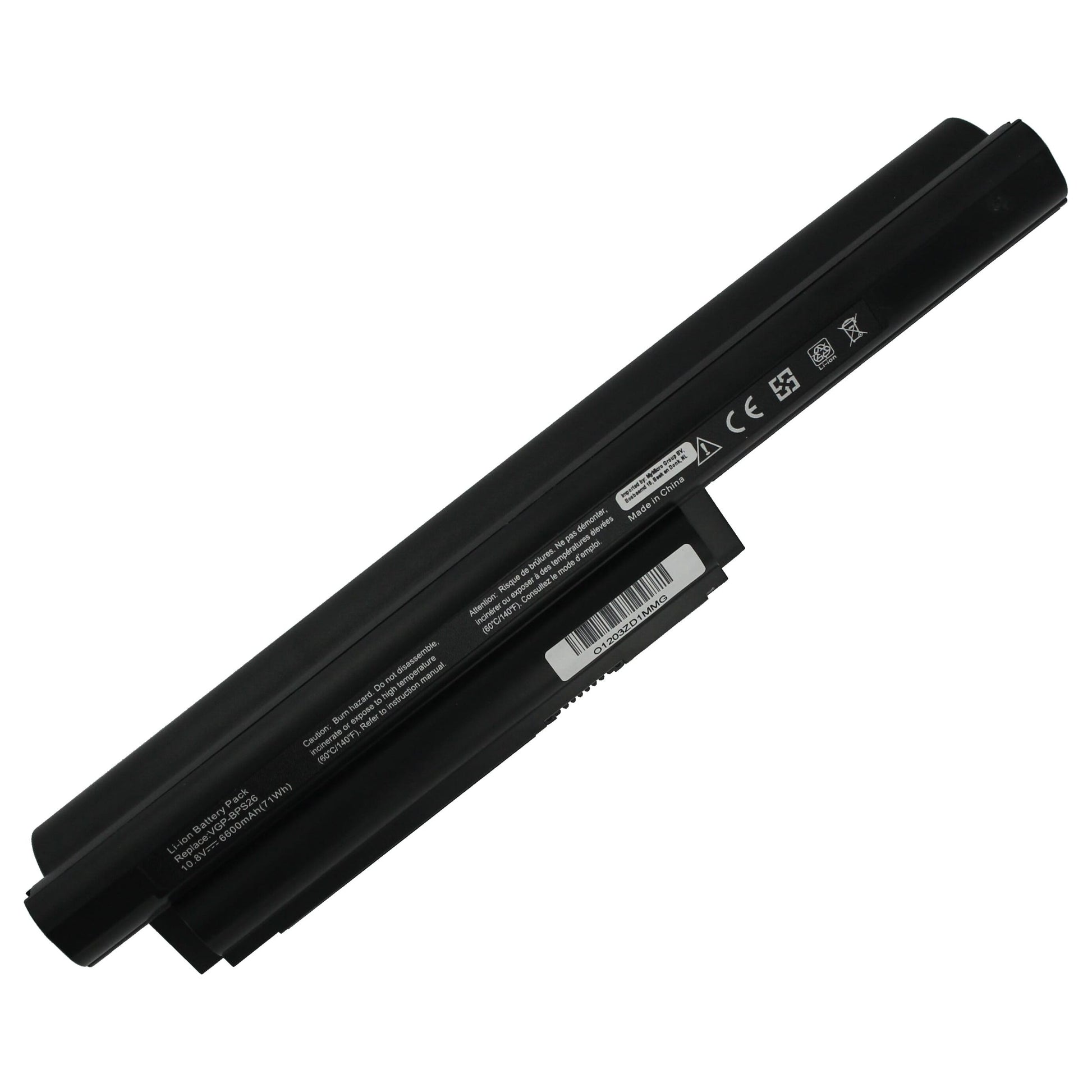 Blu-Basic Laptop-Batterie 10,8 V 6600mah