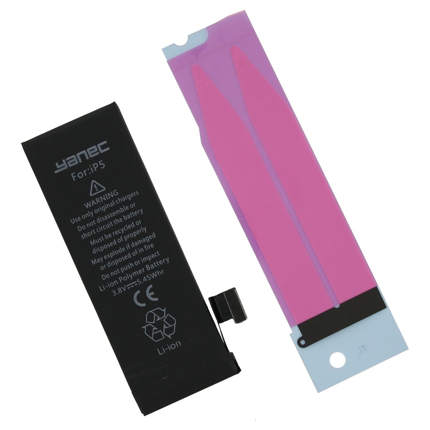 Yanec iPhone Batterie für iPhone 5