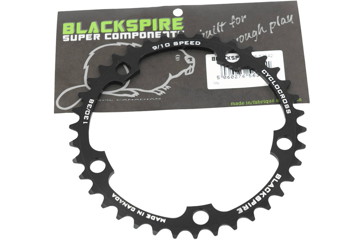 Schwarzgepressig - Ketten -Top Cyclocross 130 38