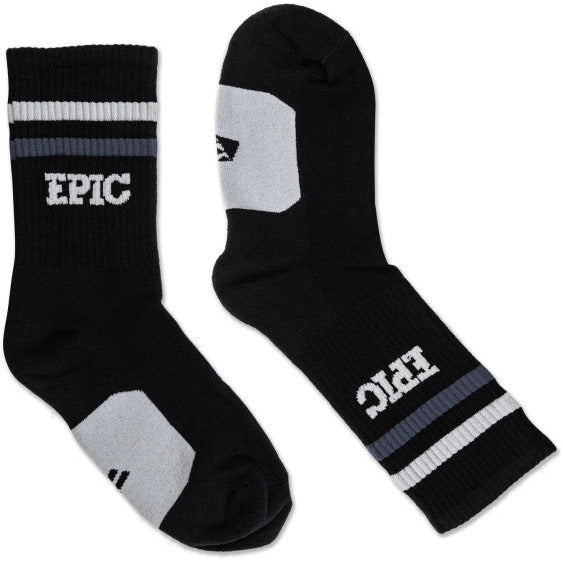 Epische Sportsocken Schwarz Größe 42 45