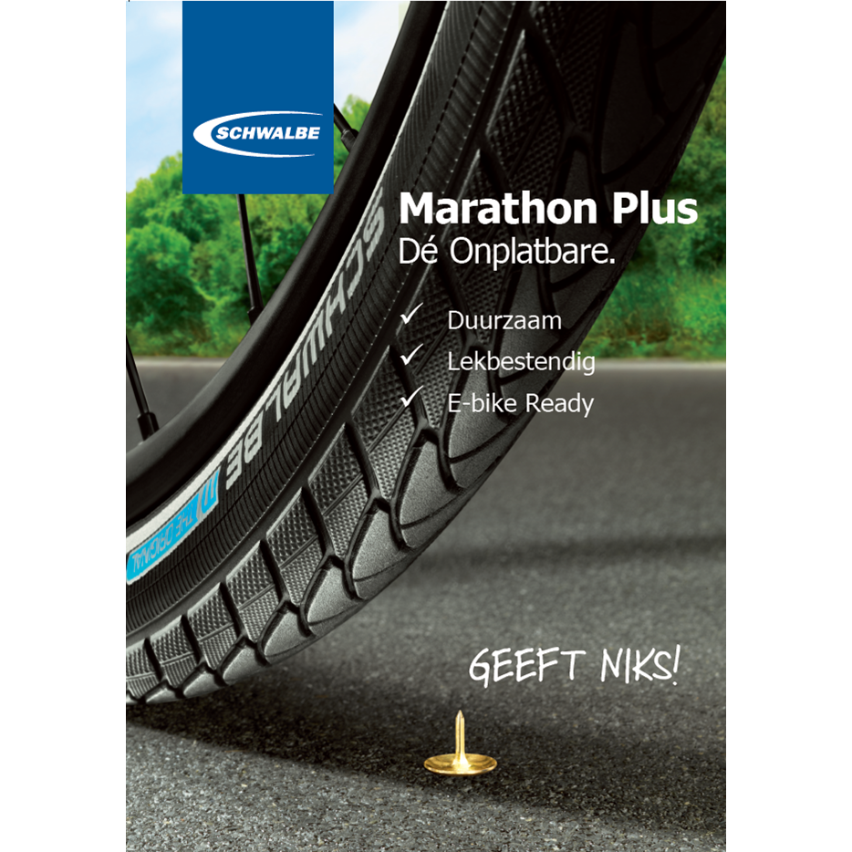 Schwalbe Poster für A1 Pflasterschild NL