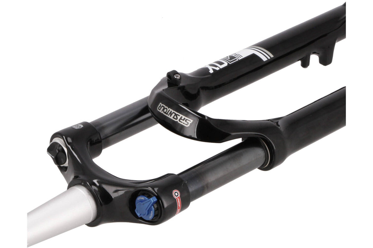 Srsuntour suntour xcr32-ar gabel 27,5 für qr verjüngte 100mm schwarz