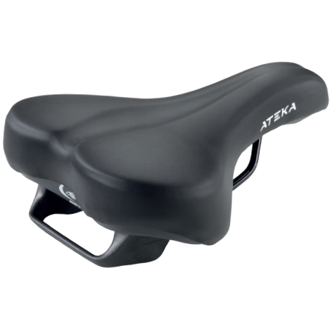 Selle monte grappa 6100 ateka mit Griff schwarz ohne Gurt