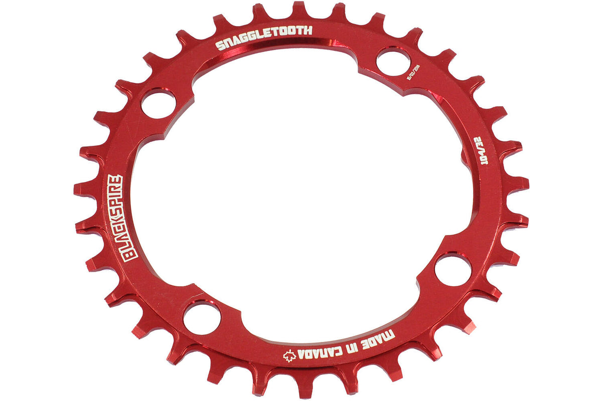 Schwarzgepressig - Ketten -Top Snoggletooth 104 32 Rot