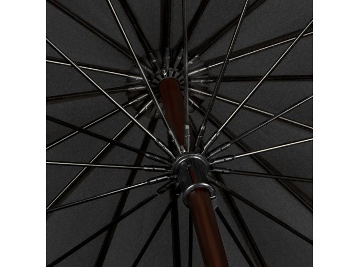 Falcone Regenschirm 103 cm Polyester schwarz