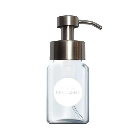 Ben Anna Seifenpumpe Gel Edelstahl transparent 200 ml