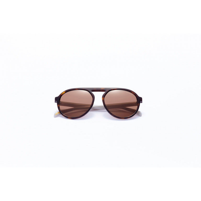 Sonnenbrille Unisex Pilot Kat.4 dunkelbraun braun