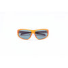 sonnenbrille unisex rechteckig cat.4 orange grau