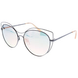 Sonnenbrille polarisiert Damen Schmetterling Katze. 2. graublau - afbeelding 1