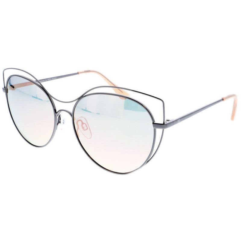 Sonnenbrille polarisiert Damen Schmetterling Katze. 2. graublau