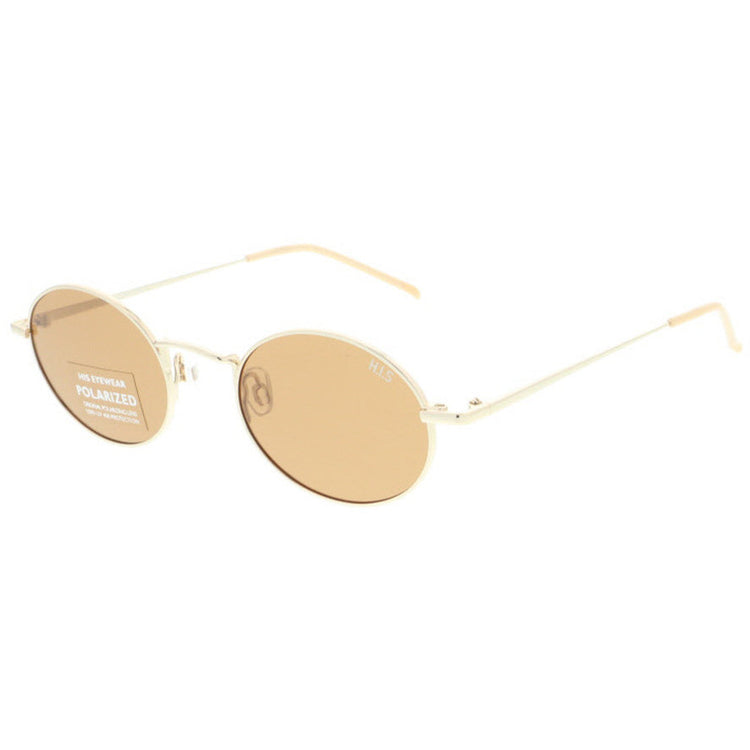 Sonnenbrille polarisiert Unisex ovale Katze. 3. Weißorange