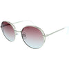 Sonnenbrille polarisiert Panto Damen Kat.2. silberrosa