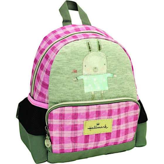 Hallmark Nordic Bunny Rucksack Junior 11 x 25 x 31 cm grau Pink