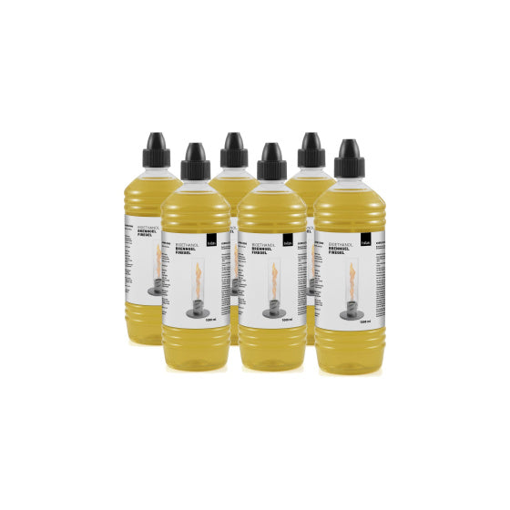 Höfats Spinatmosphäre Lantern Bioethanol 1 Liter 6 Stücke transparent