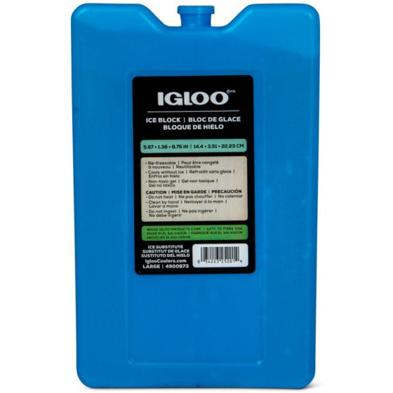 Iglu maxcold großes Koel -Element 930 Gramm Blau