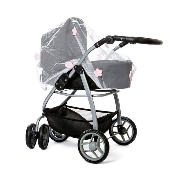 Insektnet für Puppenwagen Weiß