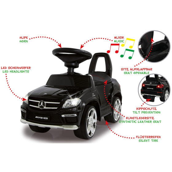 Jamara Mercedes GL 63 Amg Walking Car 65,5 x 28 x 39 cm Schwarz