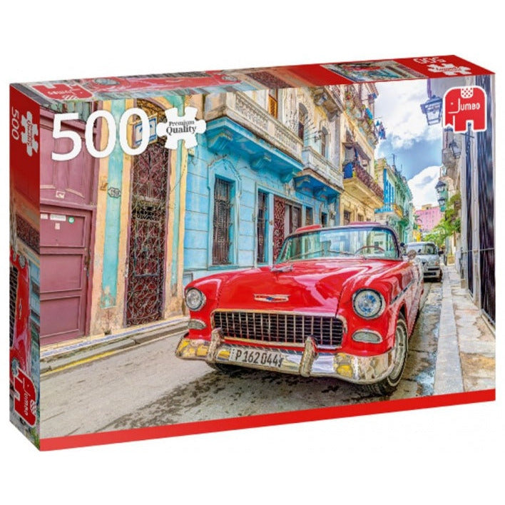 Jumbo Legpuzzle Havanna, Kuba 500 Stück