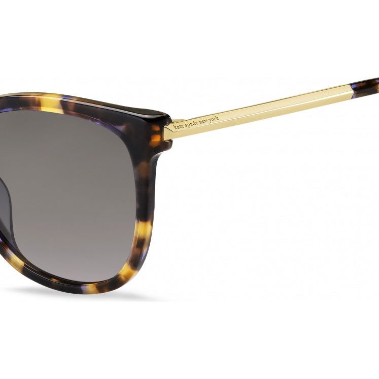 Kate Spade Sonnenbrille Britton Damen polarisierte Havanna Blau Gold