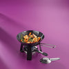 Kela Joy Mini Wok mit Rechaud Ø 18 cm schwarz