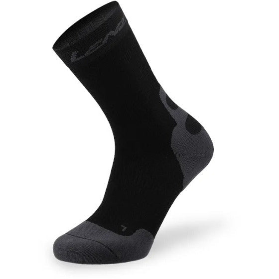 Lenz Socks Kompression 7.0 Merino Wolle Schwarz Größe 42-44