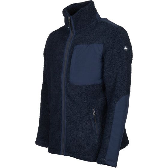 Life Line Artic Sherpa Fleece Jack Männer Blau Größe 4xl