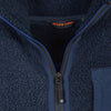 Life Line Artic Sherpa Fleece Jack Männer Blau Größe s