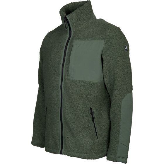 Lebenslinie Artic Sherpa Fleece Jack Männer Grün Größe xxl