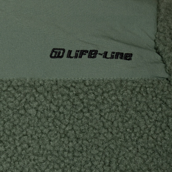 Life Line Artic Sherpa Fleece Jack Herren Green Size S s