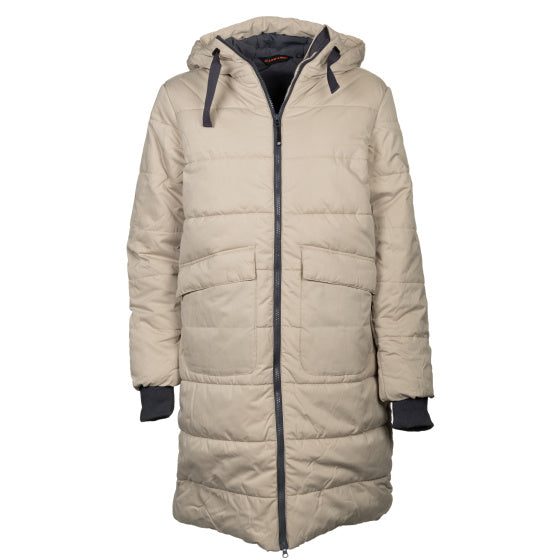 Life Line Howitt Fake Down Parka Ladies Beige Größe m