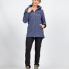 Lebenslinie Kya Softshell Parka Damen dunkelblau Größe 3xl