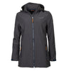 Lebenslinie Kya Softshell Parka Damen dunkelgrau Größe xxl