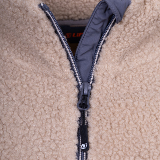 Lebenslinie Lorne Sherpa Fleecejas Damen beige Größe xl