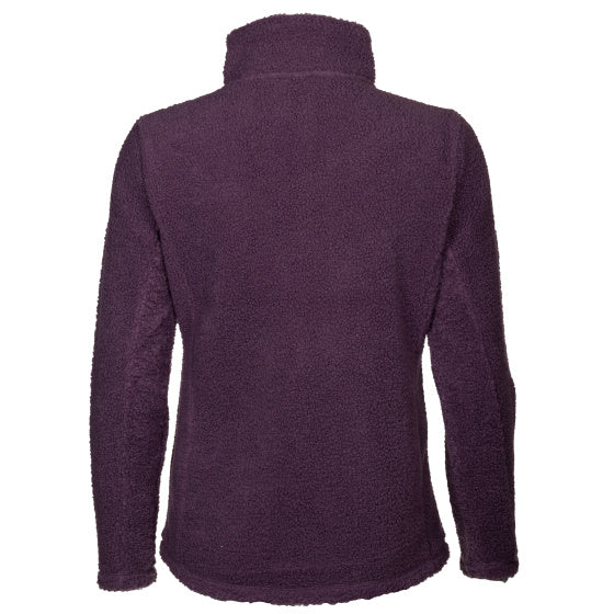 Lebenslinie Lorne Sherpa Fleecejas Ladies Purple Size L.