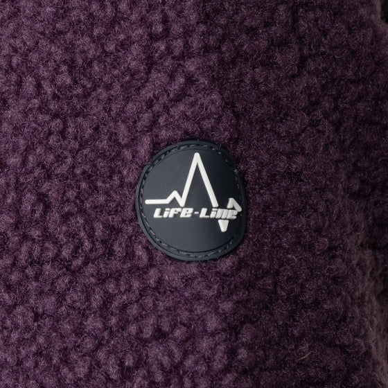 Lebenslinie Lorne Sherpa Fleecejas Ladies Purple Size S s