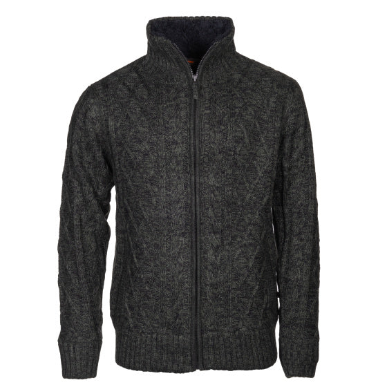 Lebenslinie Morgan 2 Morgan Strick Full Reißverschluss Männer Grün Größe 4xl
