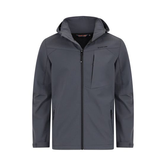Lebenslinie Murray Softshell Jacke Männer grau Größe l