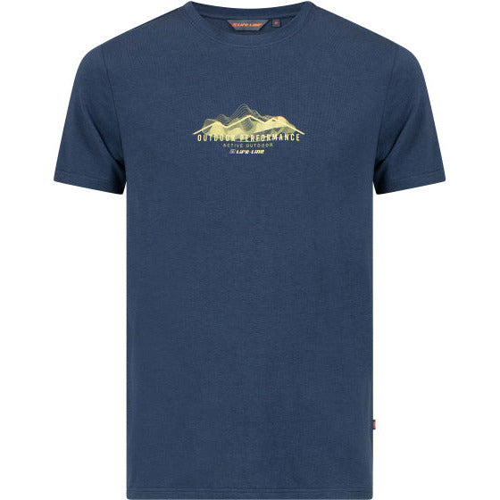 Lebenslinie Philip T-Shirt Männer blau Größe s