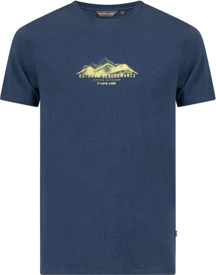 Lebenslinie Philip T-Shirt Männer Blau Größe xl