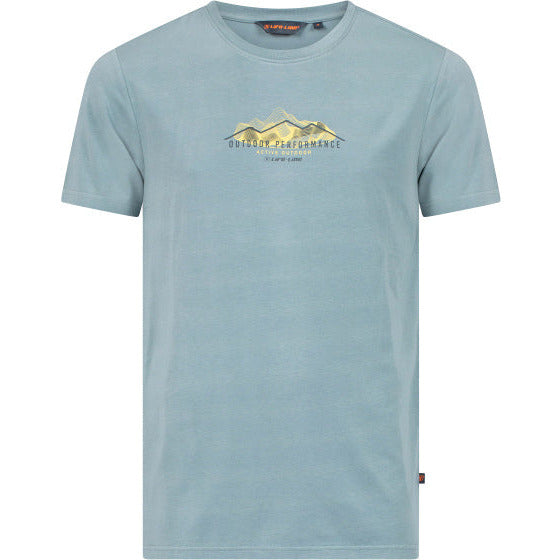 Lebenslinie Philip T-Shirt Männer blau grau Größe m