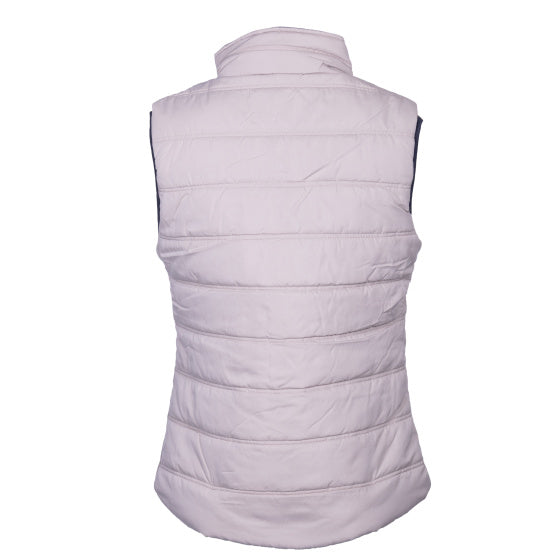 Lebenslinie Tully Fake Down BodyWarmer Ladies Beige Größe xl
