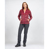 Lebenslinie Willemijn Fleecevest Damen Bordeaux Größe xxl