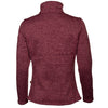 Lebenslinie Willemijn Fleecevest Damen Bordeaux Größe m