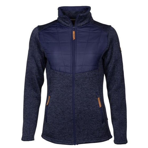 Lebenslinie Willemijn Fleecevest Damen dunkelblau Größe 3xl