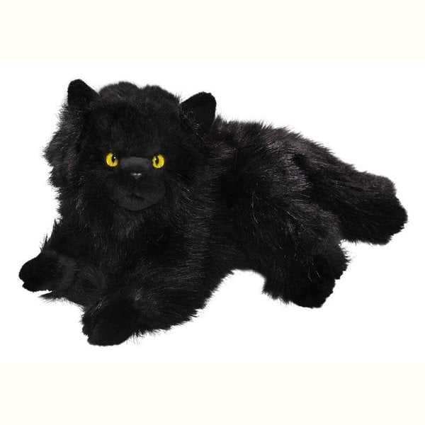 Lügen schwarze persische Katze 30 cm