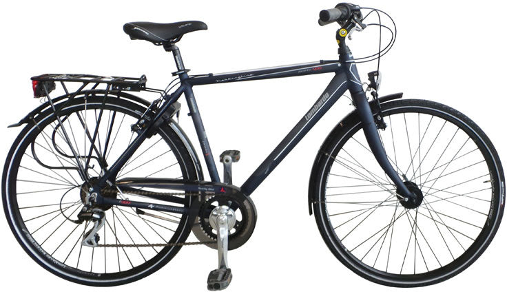 Lombardo Taranto 400 28 Zoll 58 cm Männer 7 V V-Brems Anthrazit