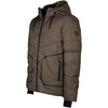 Maupiti Marck II gepolsterte Winterjacke Männer grau -Browngröße 3xl